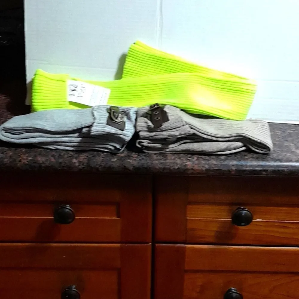 HUNTER WANNABES...2 Pairs of Boot Socks and 1 Pair of Arm Warmers....New